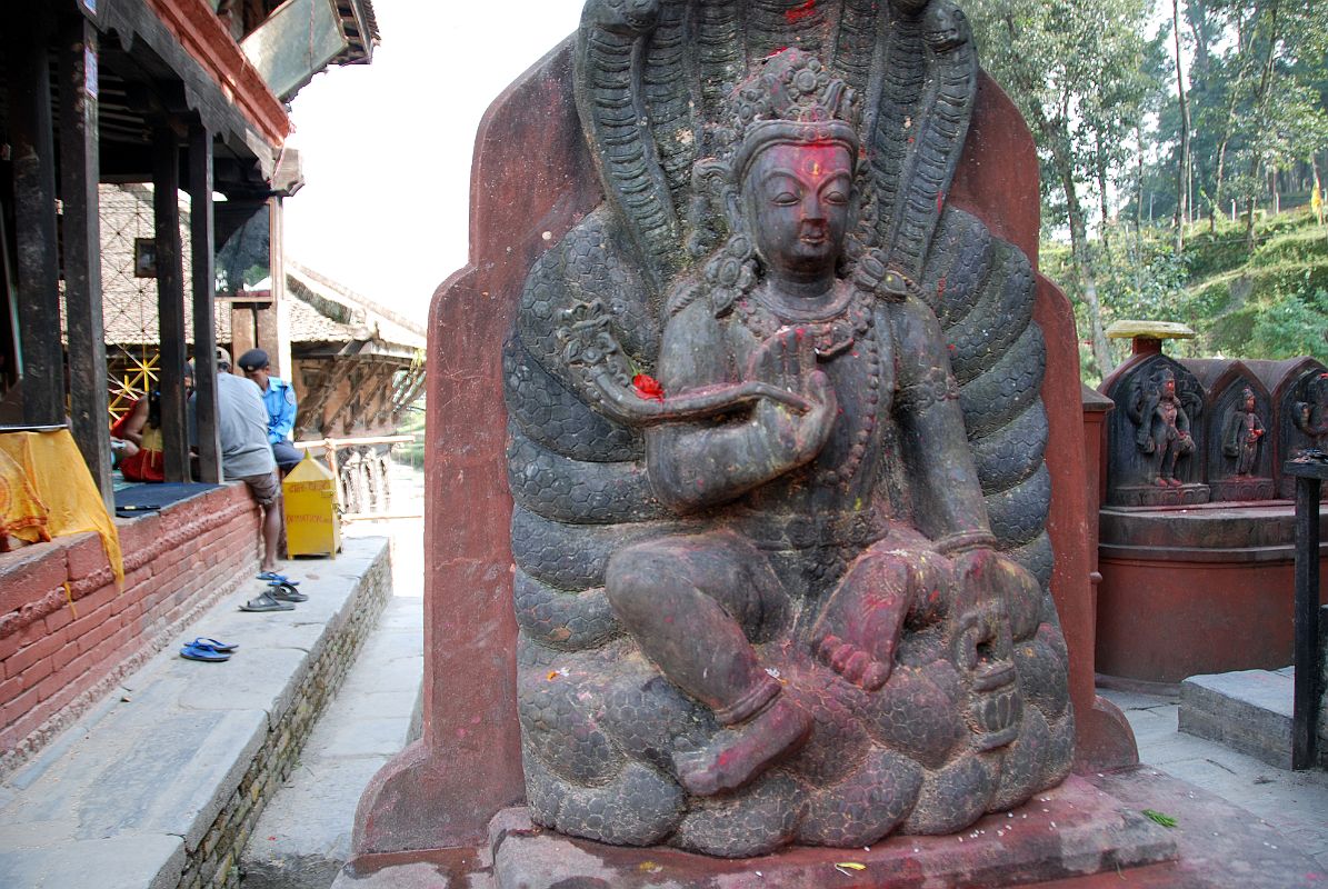 54 Kathmandu Gokarna Mahadev Temple Baisaki Statue 
